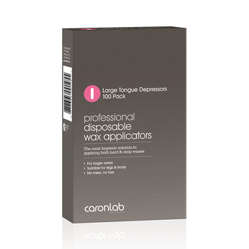 Caronlab Disposable Wooden Spatula Large Tongue Depressors 100 Pack