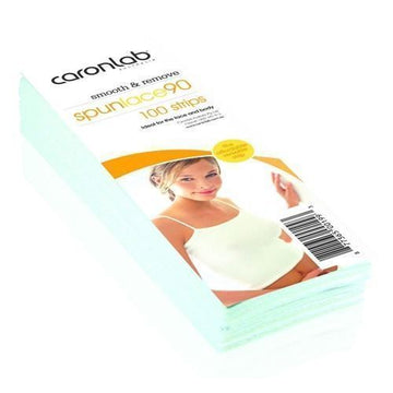 Caronlab Spun Lace 90 Waxing Strips 100 Pack