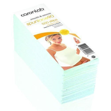 Caronlab Spun Lace 90 Waxing Strips 500 Pack