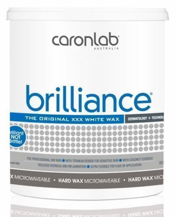 Caronlab Brilliance Hard Hot Wax Microwaveable 800g