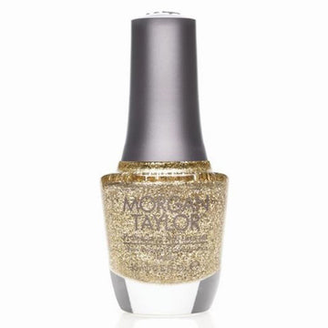 Morgan Taylor Nail Polish Glitter & Gold 15ml