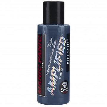Manic Panic Amplified Semi Permanent Hair Colour Blue Steel 118ml