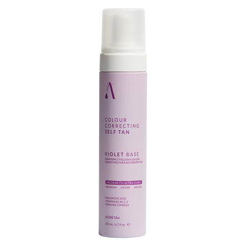 Azure Tan Self Tan Mousse Violet Base Medium To Ultra Dark 200ml