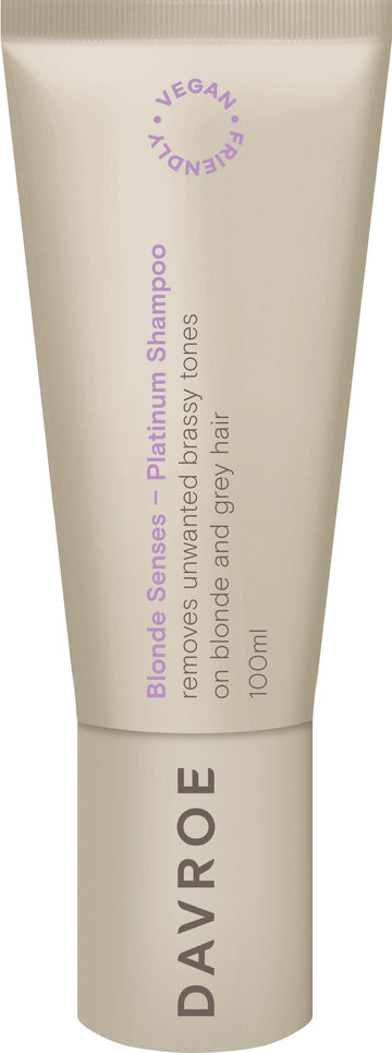 Davroe Blonde Senses Platinum Shampoo Travel Size 100ml