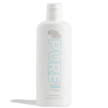 Bondi Sands Pure Self Tan Foaming Water - Light/Medium 200ml