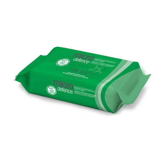 Caronlab Micro Defence Hospital Grade Disinfectant Surface Wipes 100 Pack