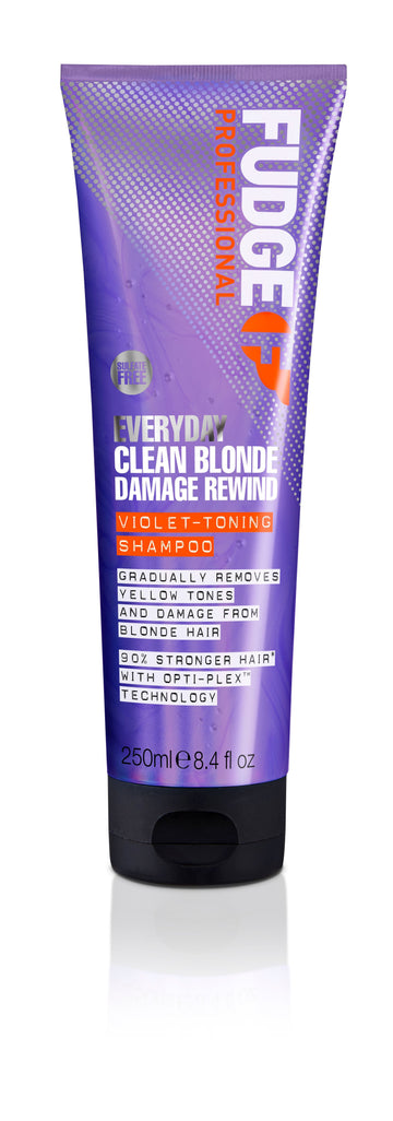 Fudge Everyday Clean Blonde Damage Rewind Shampoo 250ml