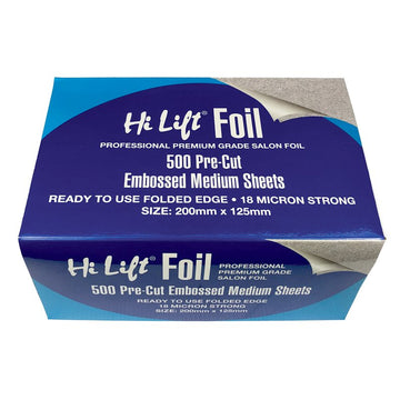 Hi Lift Foil 500 Pre Cut Sheets Medium 18 Micron Silver