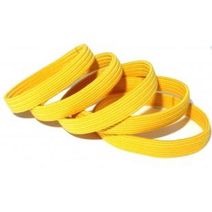 Where on Earth Hair Tie Pack Yellow