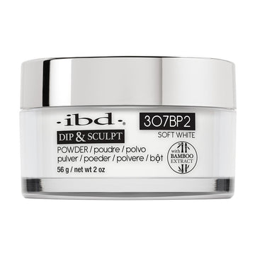 IBD French Dip & Sculpt Powder - Soft White 56g