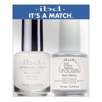 IBD Just Gel & Advanced Wear Duo - Soft White 14ml