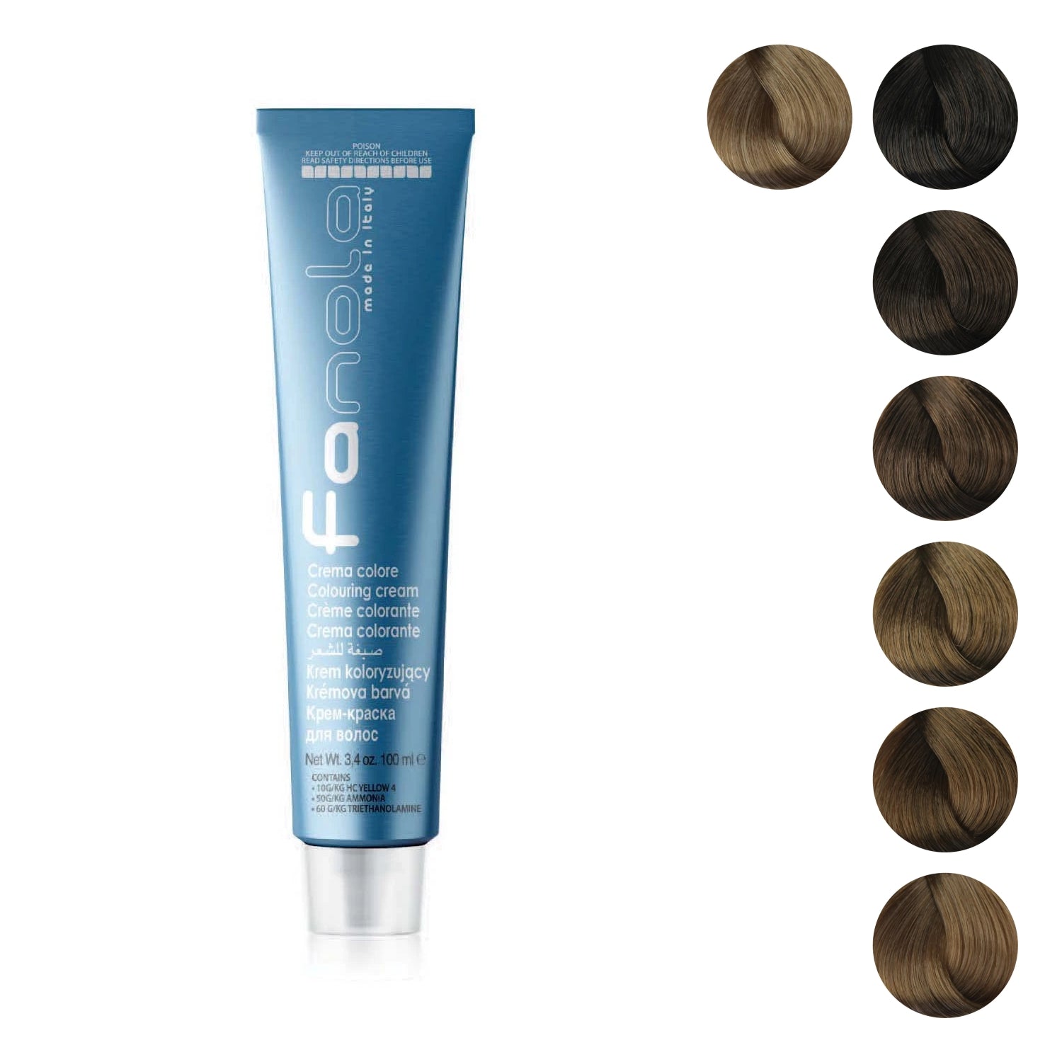 Fanola Prestige Colour - Intense Natural (100ml) 4.00 Intense Chestnut