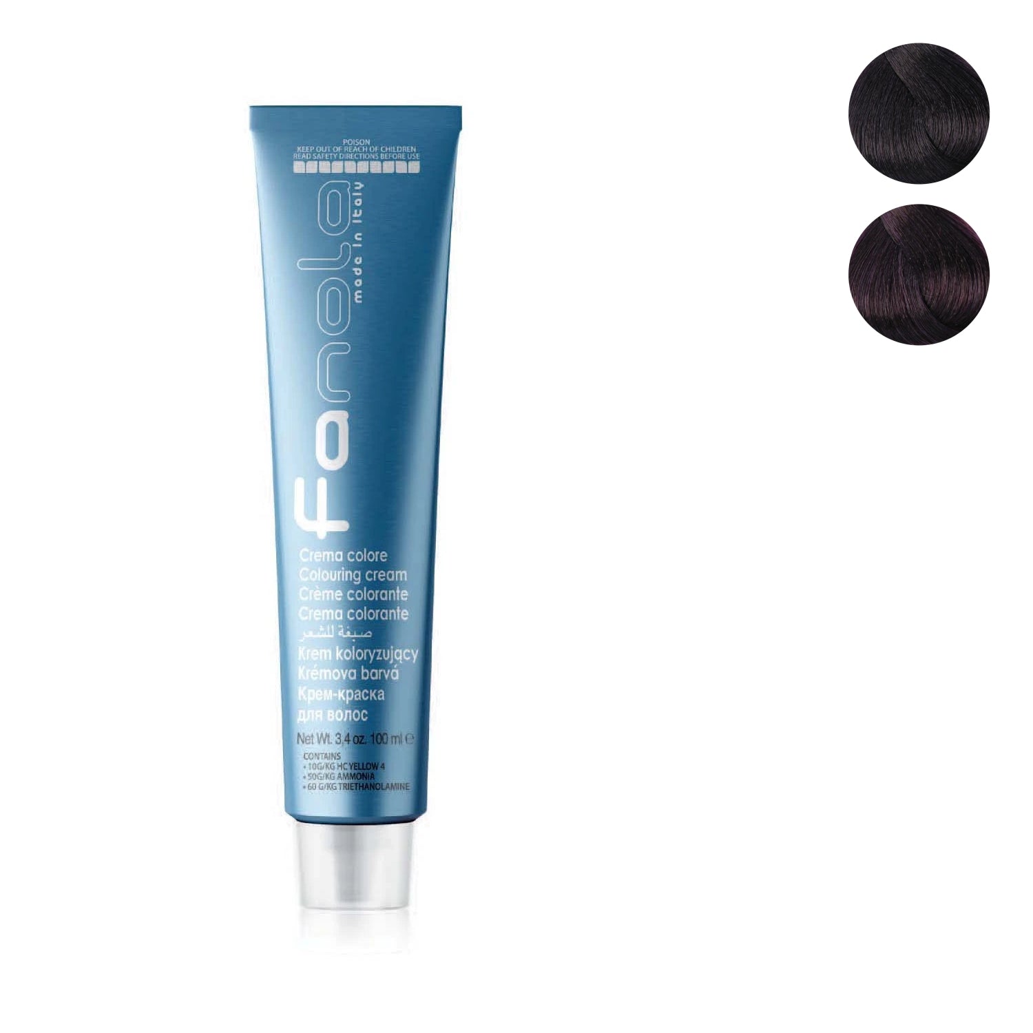 Fanola Prestige Colour - Intense Violet (100ml) 4.22 Medium Chestnut Intense Violet