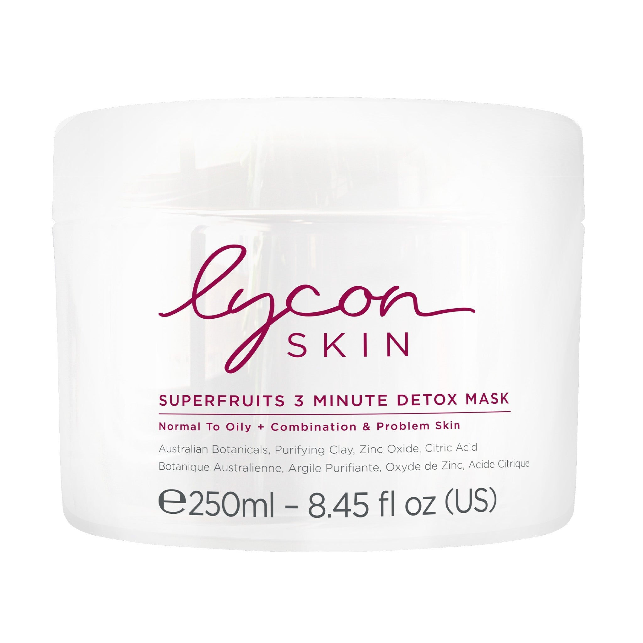 Lycon Superfruits 3 Minute Detox Mask 250ml