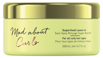 Schwarzkopf Professional Mad About Curls Superfood Leave-In For Coily Hair 200ml