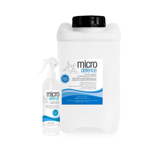 Caronlab Micro Defence Hand & Surface Sanitising Spray 250ml