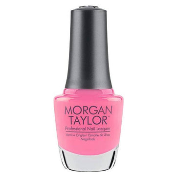 Morgan Taylor Nail Polish Make You Blink Pink 15ml
