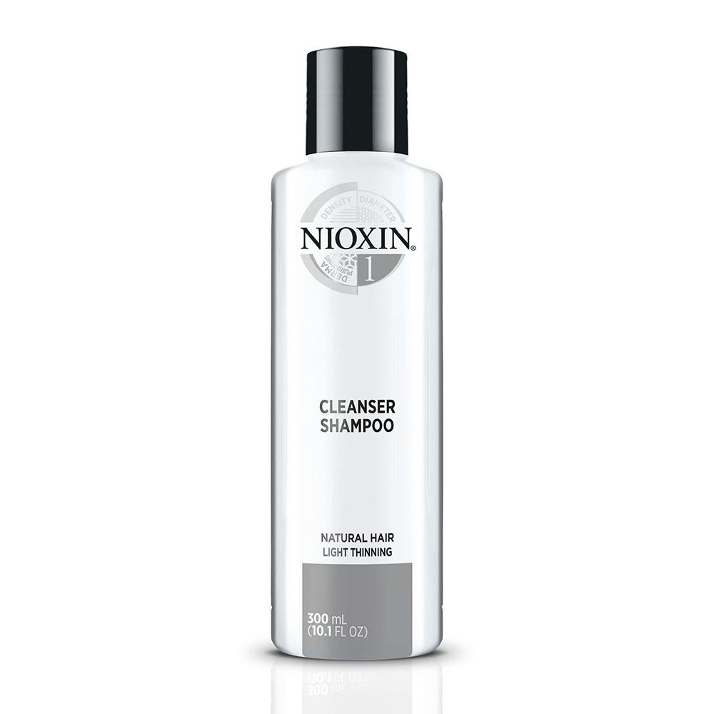 Nioxin System 1 Cleanser Shampoo for Natural Hair with Light Thinning 300ml