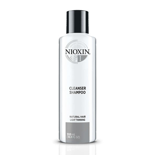 Nioxin System 1 Cleanser Shampoo for Natural Hair with Light Thinning 300ml