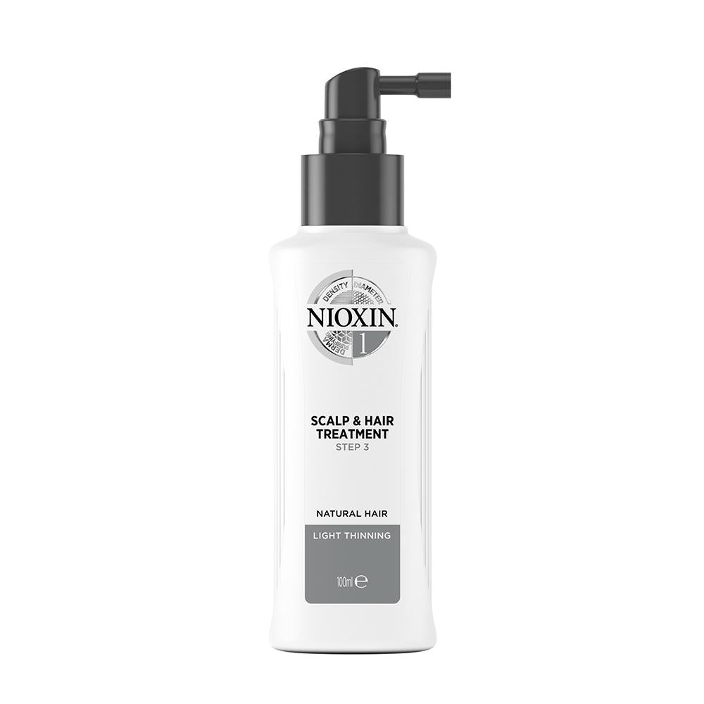 Nioxin System 1 Scalp & Hair Treatment for Natural Hair with Light Thinning 100ml