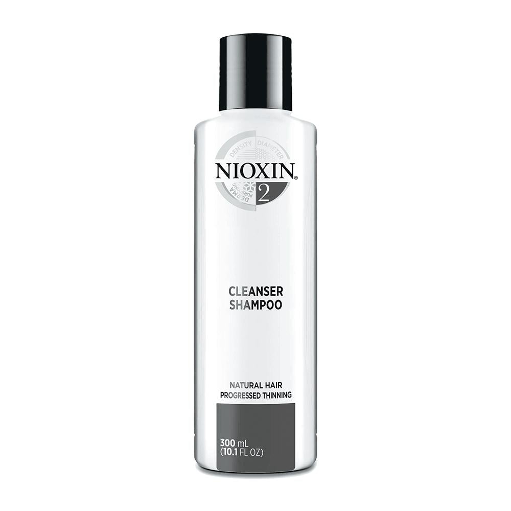 Nioxin System 2 Cleanser Shampoo for Natural Hair with Progressed Thinning 300ml