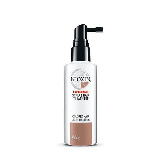 Nioxin System 3 Scalp & Hair Treatment for Coloured Hair with Light Thinning 100ml
