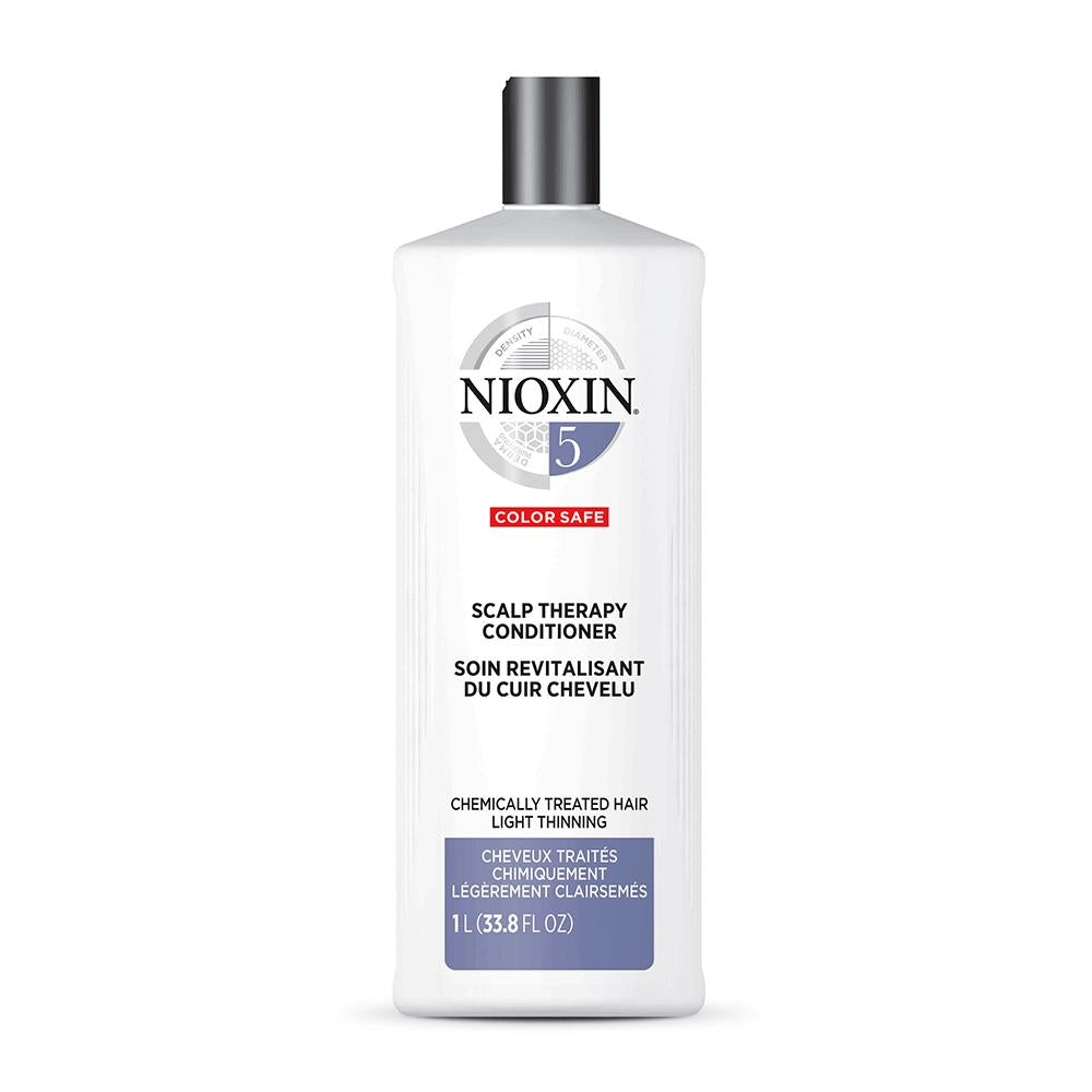 Nioxin System 5 Scalp Therapy Revitalizing Conditioner for Chemically Treated Hair with Light Thinning 1 Litre