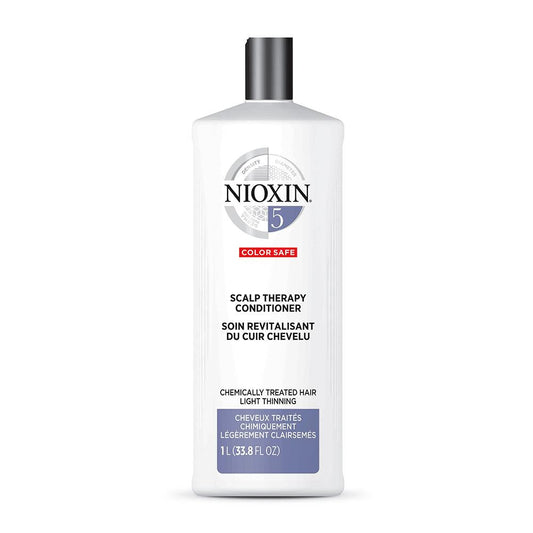 Nioxin System 5 Scalp Therapy Revitalizing Conditioner for Chemically Treated Hair with Light Thinning 1 Litre