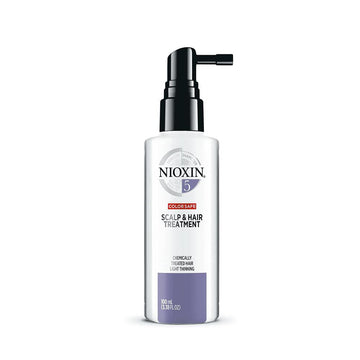 Nioxin System 5 Scalp & Hair Treatment for Chemically Treated Hair with Light Thinning 100ml