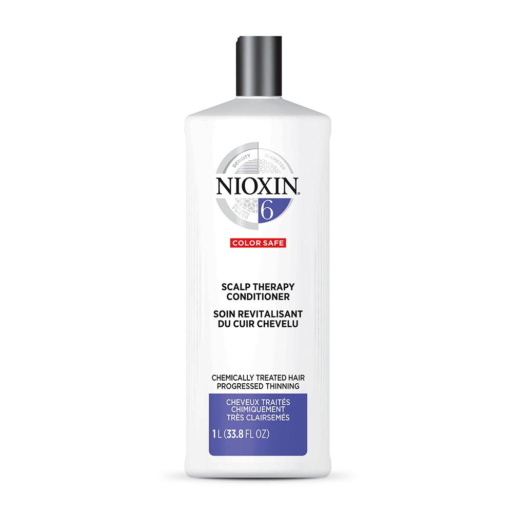 Nioxin System 6 Scalp Therapy Revitalizing Conditioner for Chemically Treated Hair with Progressed Thinning 1 Litre