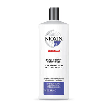 Nioxin System 6 Scalp Therapy Revitalizing Conditioner for Chemically Treated Hair with Progressed Thinning 1 Litre