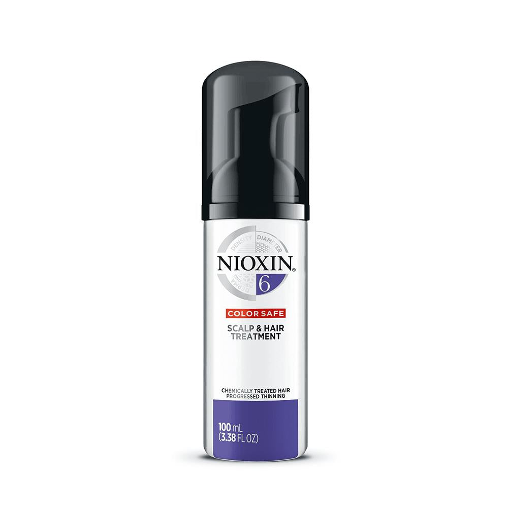 Nioxin System 6 Scalp & Hair Treatment for Chemically Treated Hair with Progressed Thinning 100ml