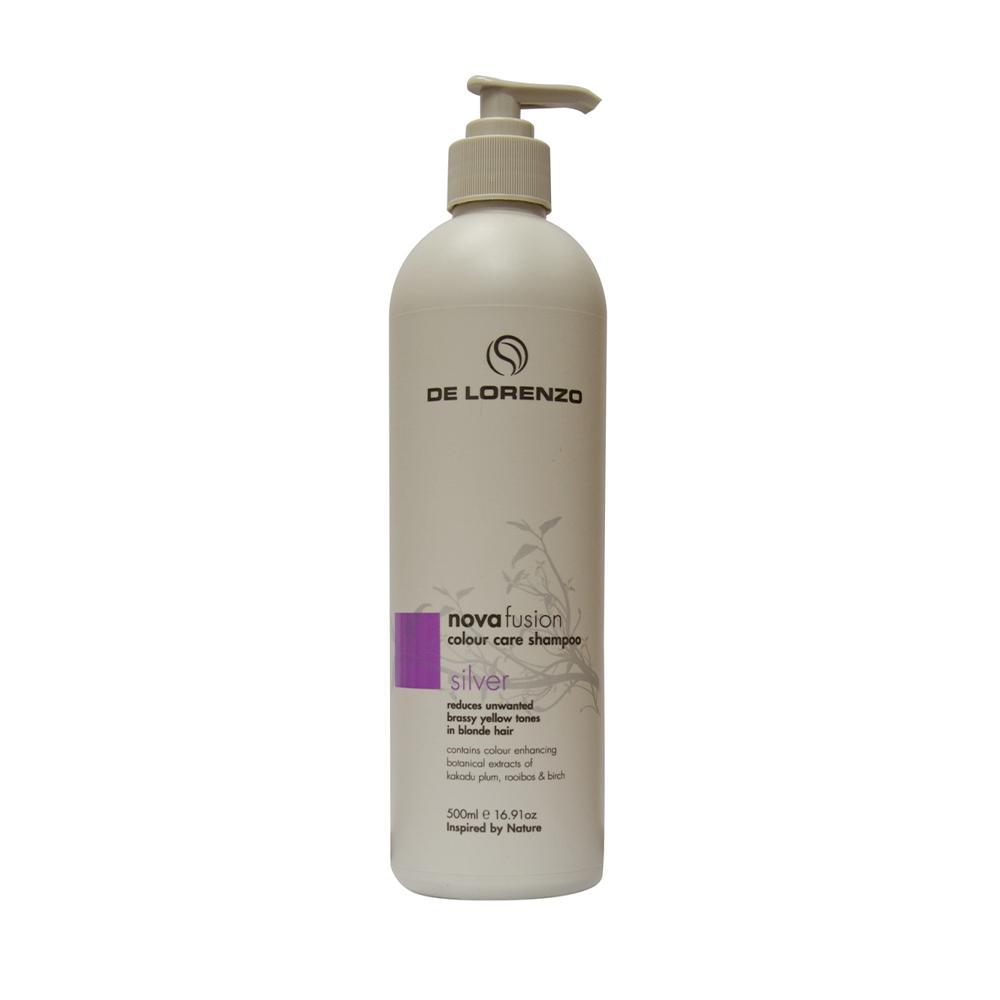 De Lorenzo Novafusion Colour Care Silver Shampoo (500ml) old packaging