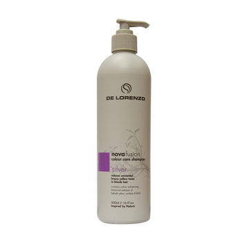 De Lorenzo Novafusion Colour Care Silver Shampoo (500ml) old packaging