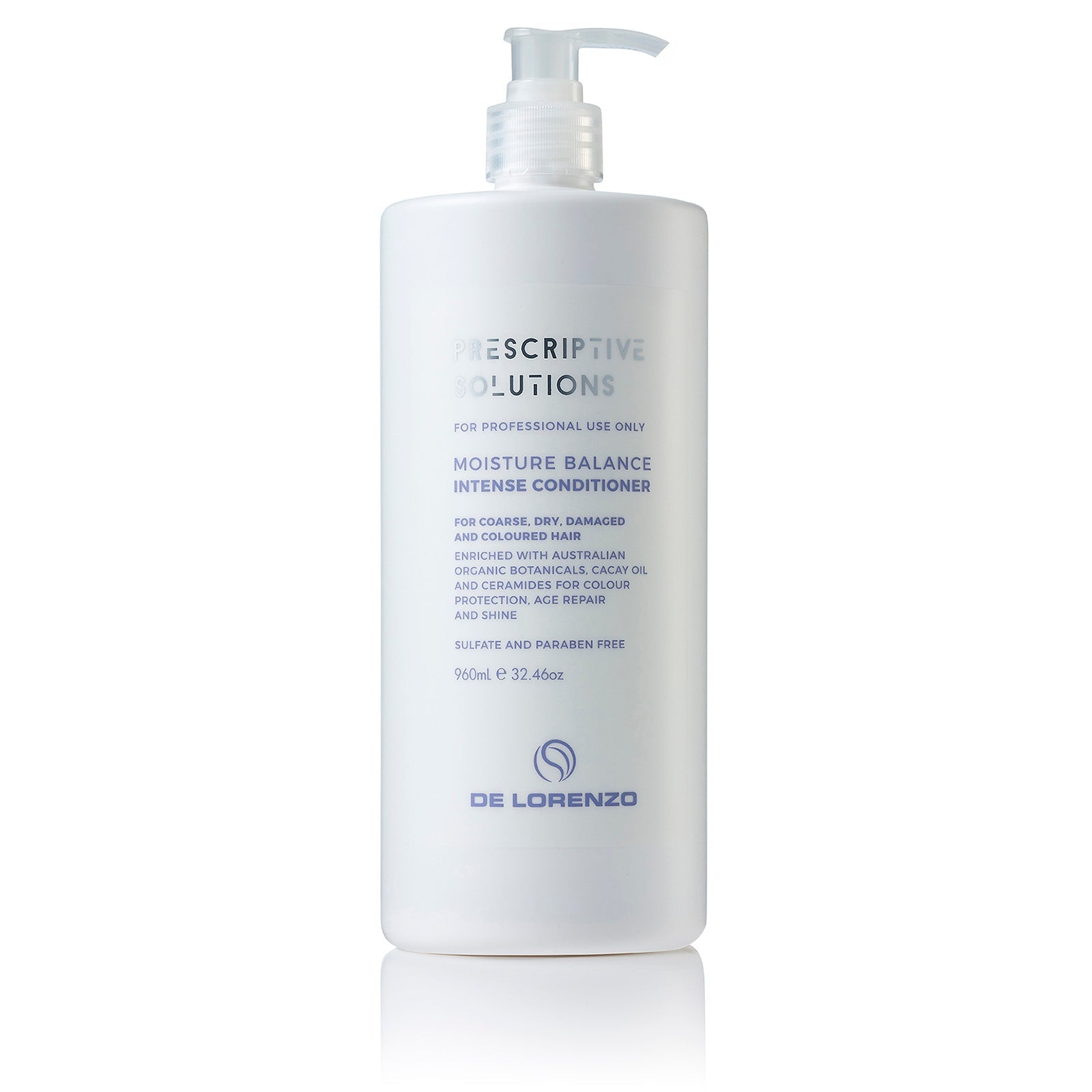 De Lorenzo Prescriptive Solutions Moisture Balance Intense Conditioner 960ml