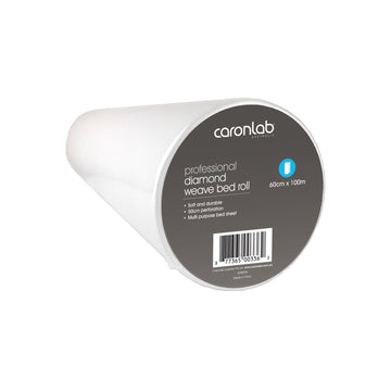 Caronlab Disposable Diamond Weave Bed Roll 60cm x 100m
