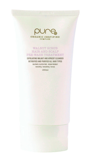 Pure Walnut Scrub Hair and Scalp Pre-Wash Treatment 150ml