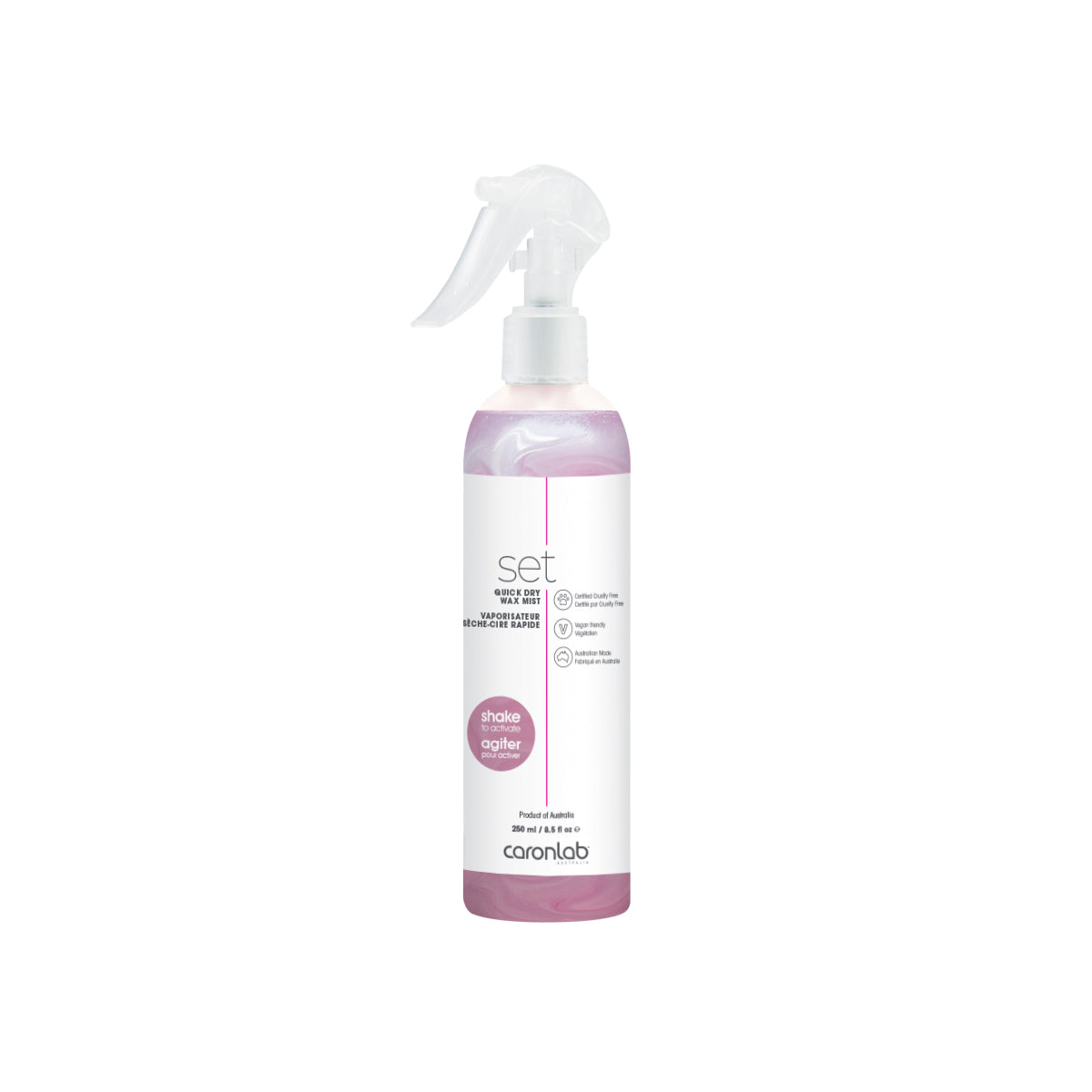 Caronlab Set Quick Dry Wax Mist 1L