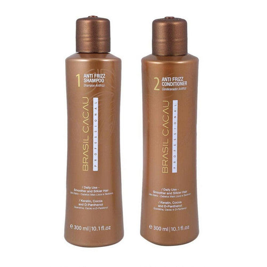 Brasil Cacau Anti Frizz Shampoo & Conditioner Pack 300ml