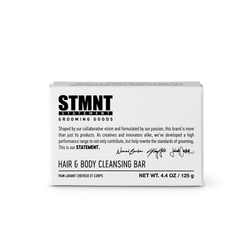 STMNT Grooming Goods Hair & Body Cleansing Bar 125g