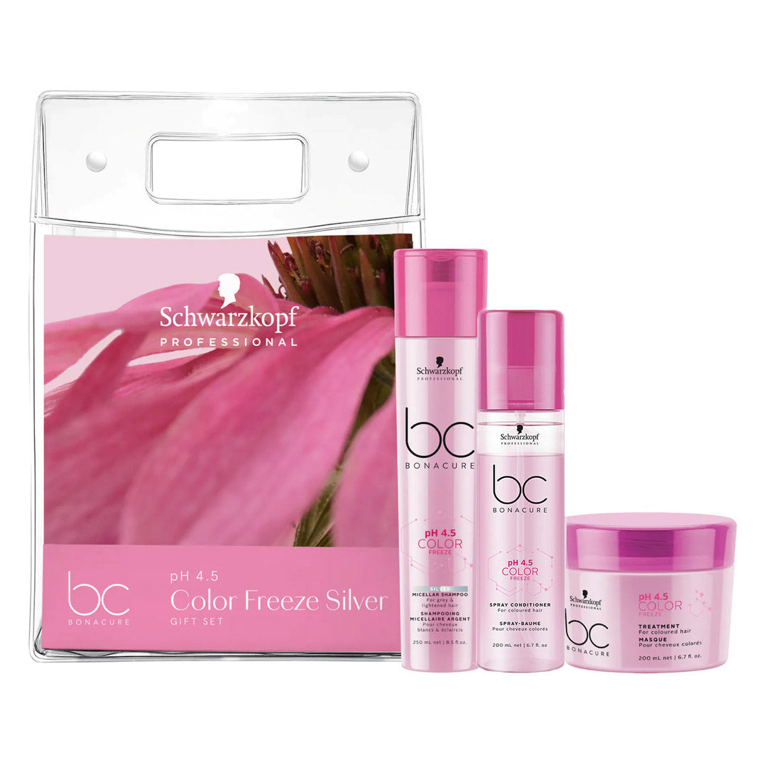 Schwarzkopf Bonacure pH 4.5 Color Freeze Silver Trio Pack