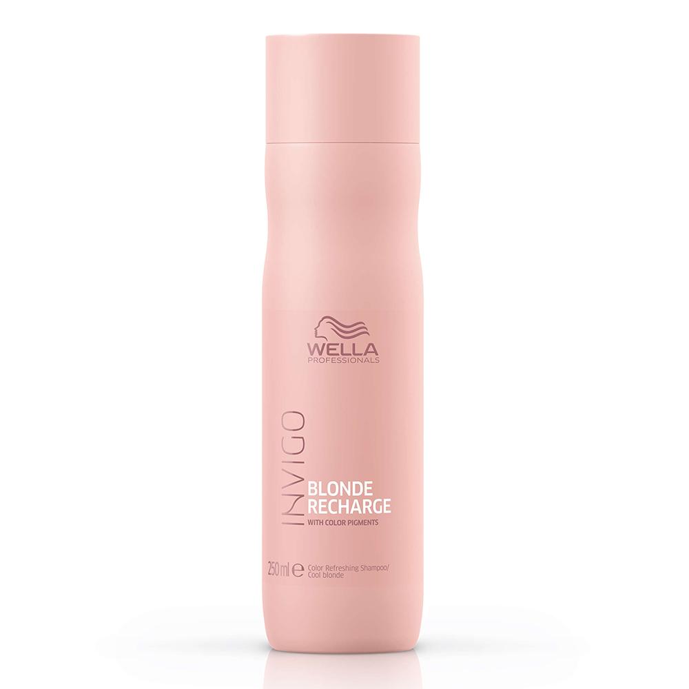 Wella Professionals Invigo Blonde Recharge Cool Blonde Color Refreshing Shampoo 250ml
