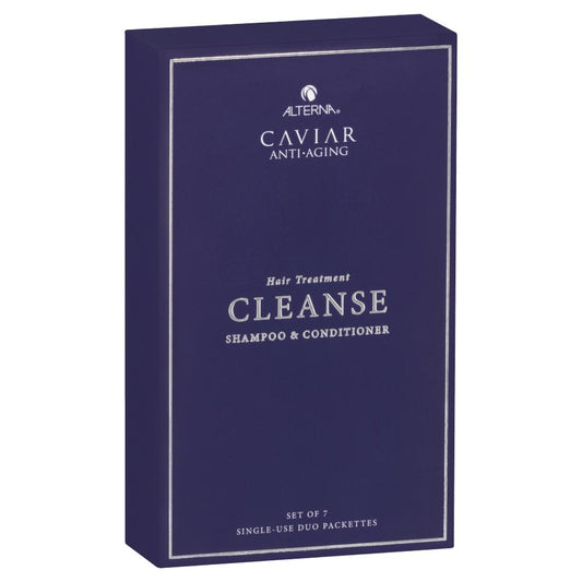 Alterna Caviar Anti-Aging Hair Treatment CLEANSE Discovery Box 7mL 14 Pack