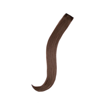 Amazing Hair Human Hair Single Clip-in 6 Light Brown 20"