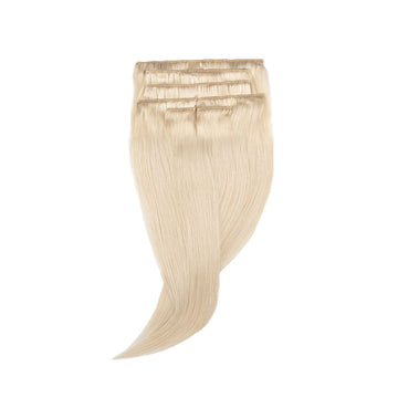 Amazing Hair Human Hair Clip-in 60A Platinum Blonde 7pc Set 16"