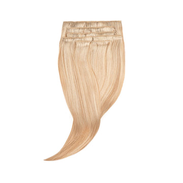 Amazing Hair Human Hair Clip-in 613/10 Blonde/Caramel 7pc Set 20"