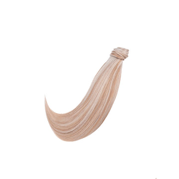 Amazing Hair Human Hair Ponytail 613/10 Blonde/Caramel 18"