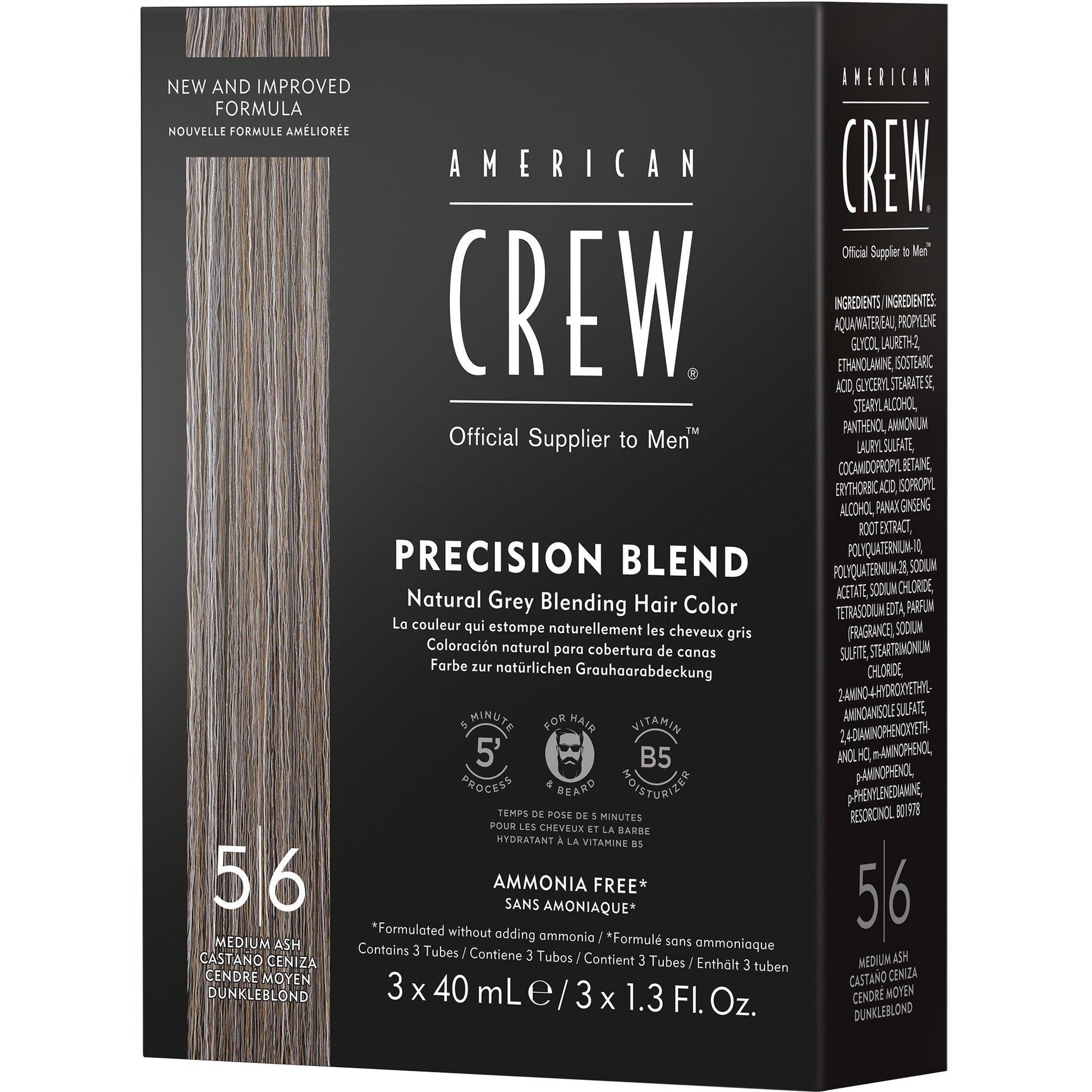 American Crew Precision Blend (3 x 40ml) 7-8 Light