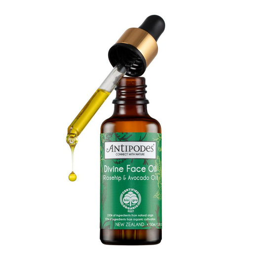 Antipodes Divine Face Oil Organic Avocado Oil & Rosehip 30ml