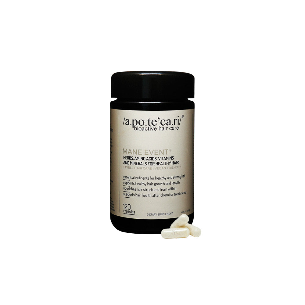 Apotecari Mane Event for Intensive Hair Growth 1 month 60 capsules refill pack